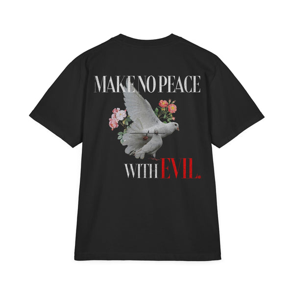 AD23 "MAKE NO PEACE WITH EVIL" Pump Cover