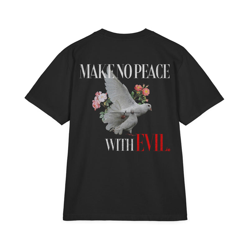 AD23 "MAKE NO PEACE WITH EVIL" Pump Cover